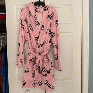 Juicy Couture Pink Logo Robe